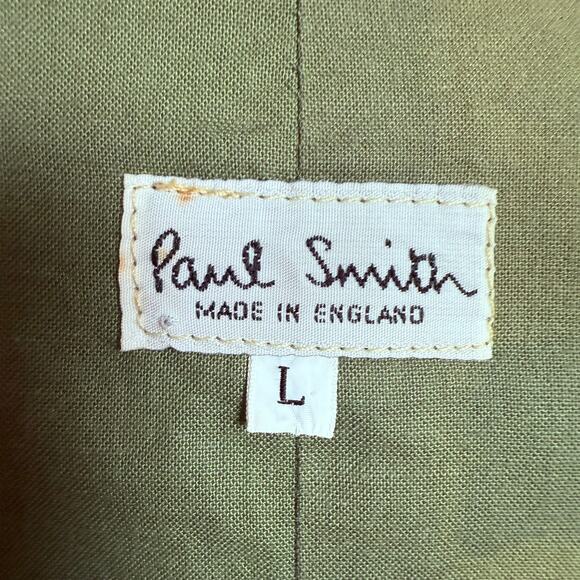 Paul Smith Vintage Fruit Vest Size Large Made in England Front Pockets - Picture 3 of 8